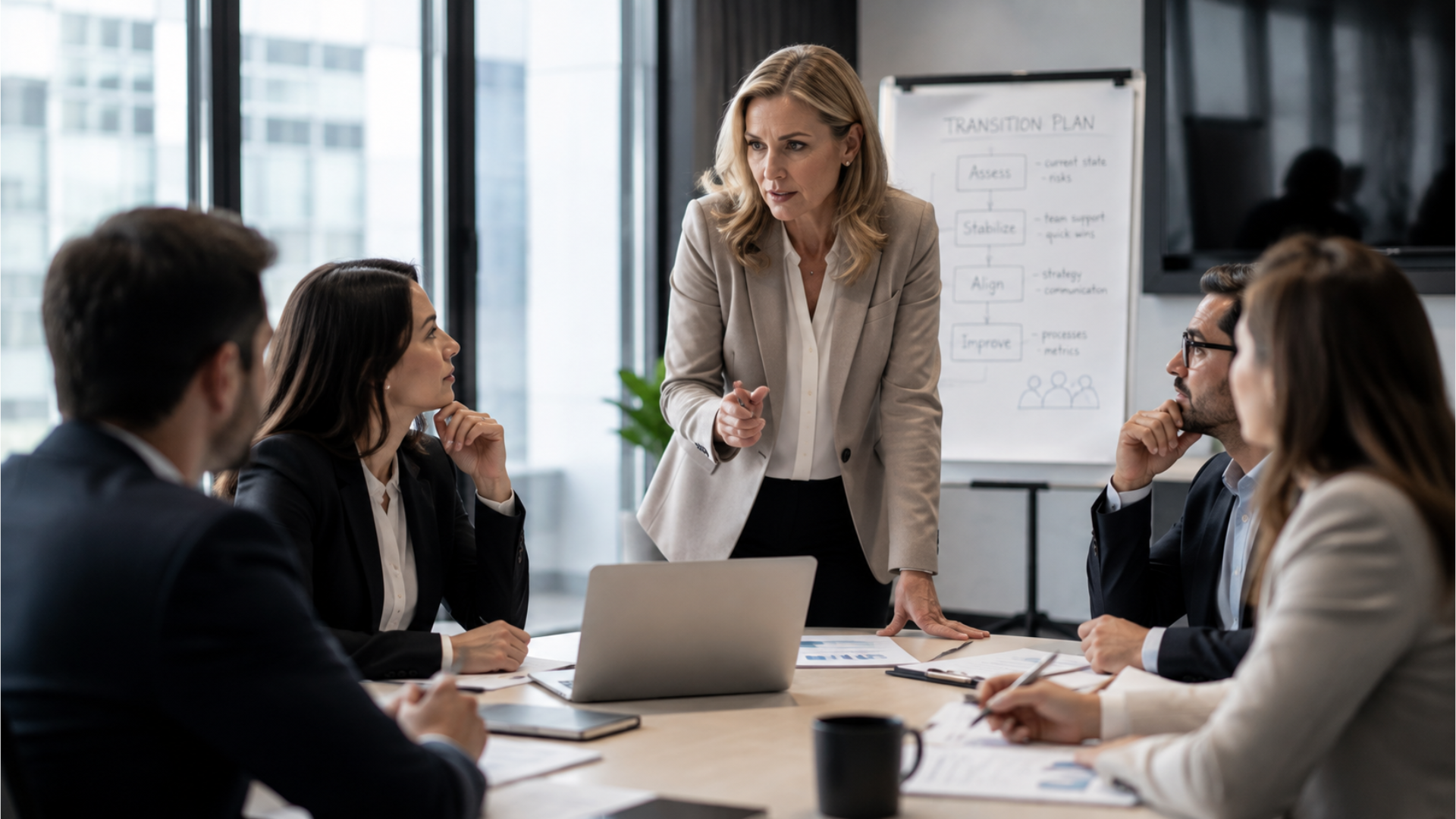 Interim HR leadership supporting business growth and organizational change